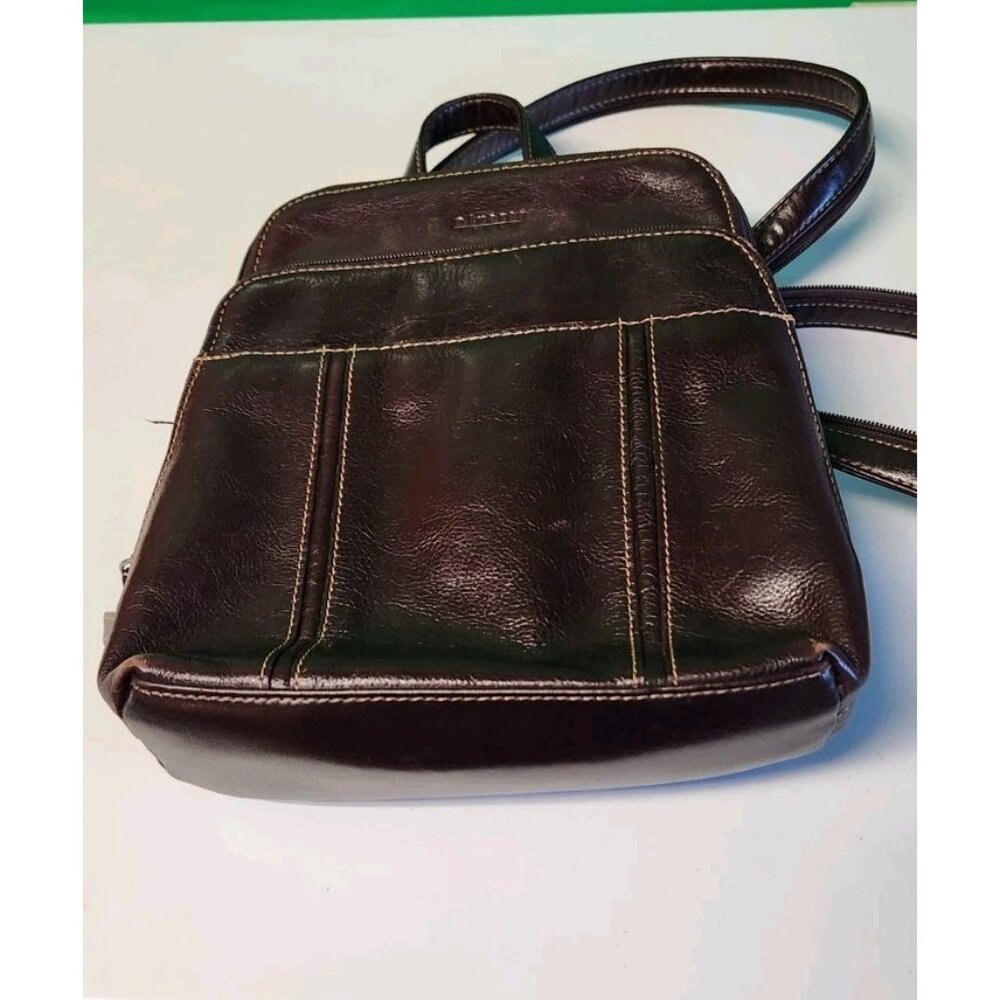 Vintage Diverso Italy Stylish Leather Backpack Bag
